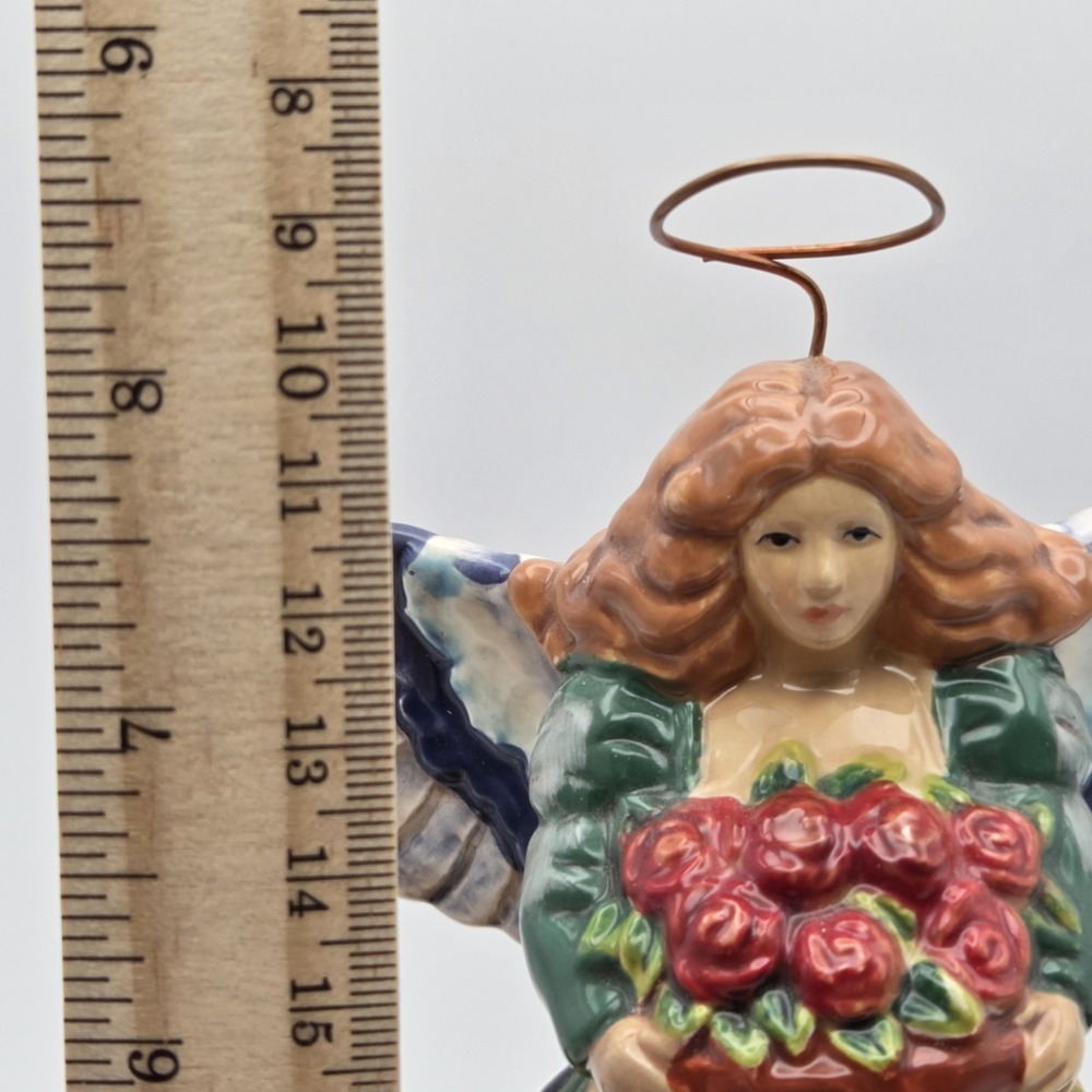 Vintage Jim Shore Four Seasons Angel Tea For One Set Hand Painted 3 Piece - Picture 15 of 15